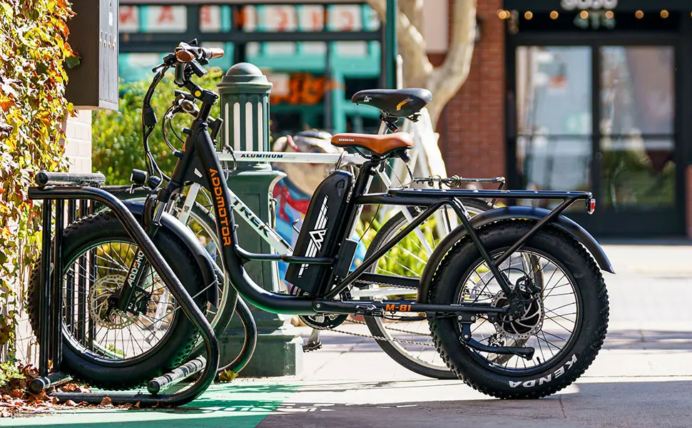 fat tire ebikes-m 81 Black