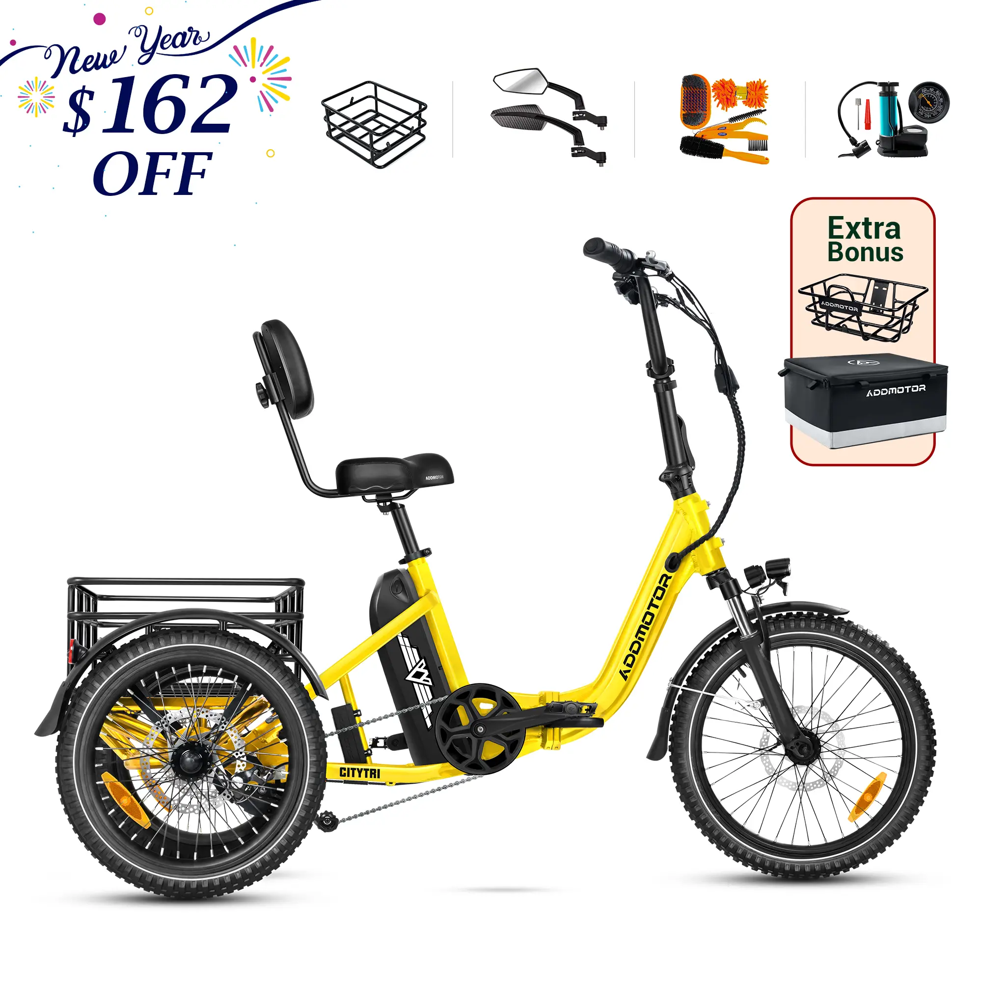 Citytri E-310 Plus Folding eTrike